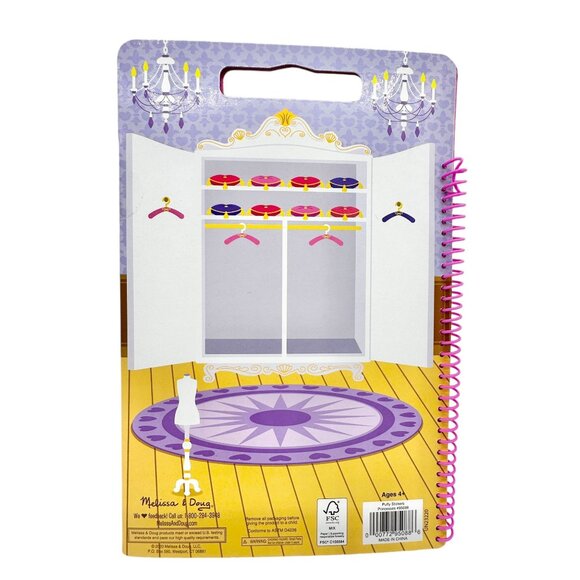 Melissa & Doug Princesses Puffy Stickers Book & Crayola Silly Scents Activity B - Picture 3 of 5